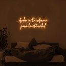 Neón Arder En Tu Infierno Para La Eternidad