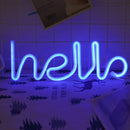 Mini Neon Hello