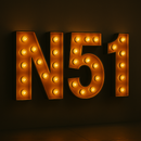 Letras Corpóreas PVC con Bombillas