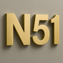 Letras Corpóreas Latón