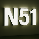 Letras Corpóreas huecas aluminio luz frontal