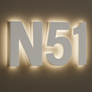 Letras de PVC Opacas con Retroiluminación